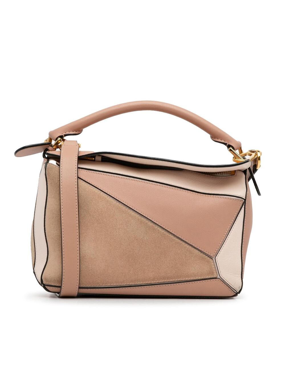 Loewe Small Tricolor Calfskin And Suede #357940L12B